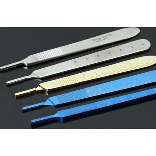 Stainless Steel Handle Titanium Alloy Cutting Multi-Specification Doctor Blade Art repair Tool