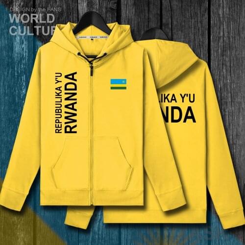 Rwanda Rwandan Rwandese RWA RW mens fleeces hoodies winter cardigan sweatshirt men jackets and coat tracksuit jerseys clothes