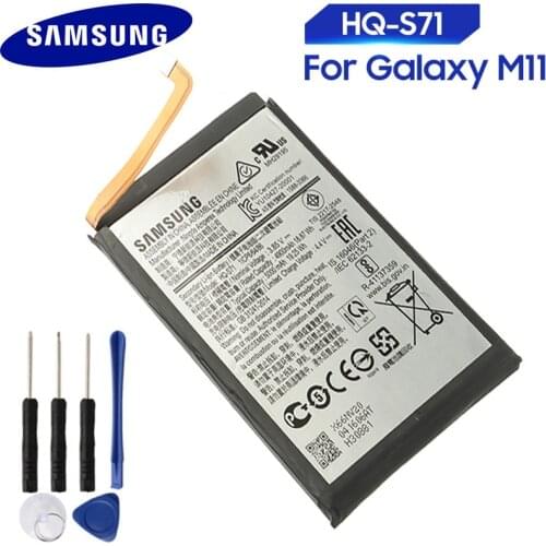 SAMSUNG 100% Orginal HQ-S71 5000mAh High Quality Replacement Battery For Samsung Galaxy M11 Mobile phone Batteries