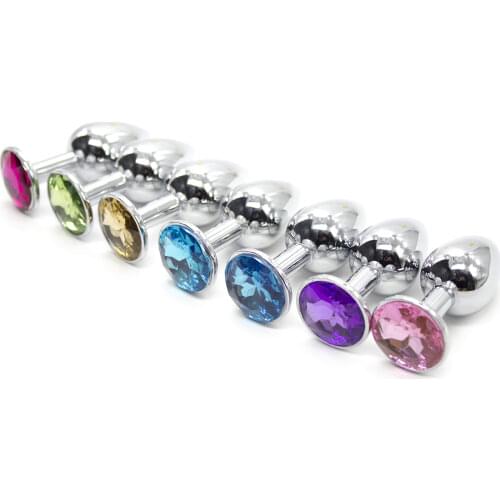 Sex Toys BDSM Games Diamond Anal Plug Butt Plugs Flirting Stimulator Female Male Prostate Massager G-spot Clitoris Masturbation