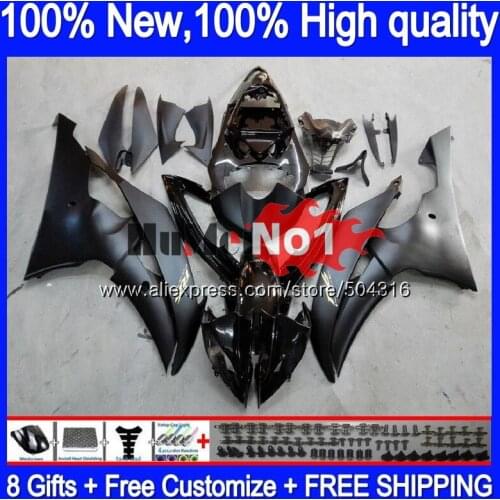 YZF-R6 For YAMAHA YZF R6 YZF-600 YZF 600 R 6 43MC.17 YZF600 YZFR6 2008 2013 2014 2015 2016 08 13 14 15 16 Matte black Fairings