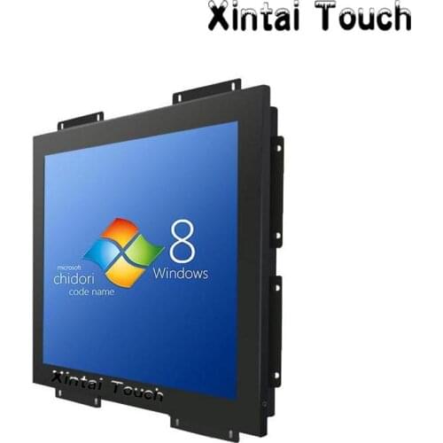 1024X768 resolution of 15 inch open frame touch monitor with 5 Wire resistive touch for gaming and kiosk euipments