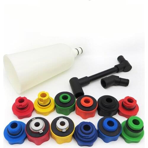 15pcs Engine Oil Filter Set Car Topping Up Engine Oil Funnel Set Spillproof Filter Fits For Au-di EA888 V-W -BM-W BE-NZ