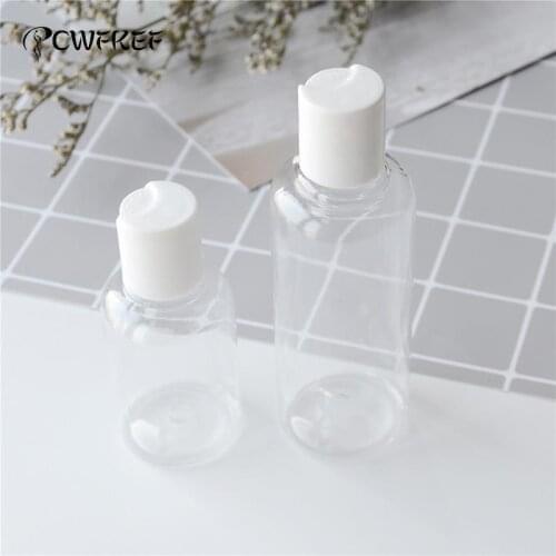 50/100ml Skin Care Cream Shampoo Lotion Cosmetics Tool Empty Pressed Spray Bottle Cosmetic Container With Cream Pump