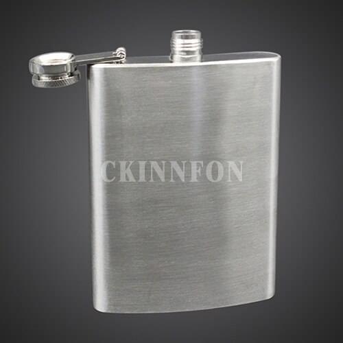 50Pcs/Lot Portable And Gorgeous Stainless Steel Hip Liquor Whiskey Alcohol Flask 4 5 6 7 8 10 Oz