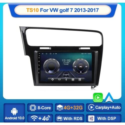 MEKEDE Android 10 Car Radio Multimedia Player For Volkswagen Golf 7 2013-2017 Navigation GPS Auto 2 din no dvd Carplay AUTO WIFI