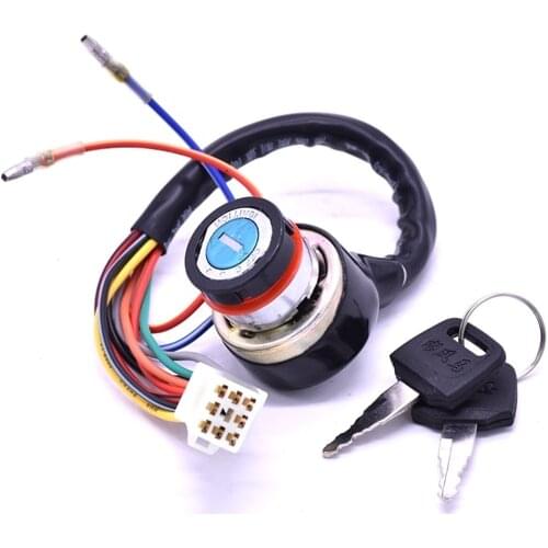 Free shipping motorcycle parts AX100 electric door lock switch for Suzuki Jincheng motorcycle AX100 electric door lock 2 stroke