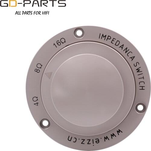 EIZZ High End 4ohm 8ohm 16ohm Impedance Selector Rotary Switch AC 3000V 10A Copper Pins PTFE Insulator Hifi Audio AMP DIY 1PC