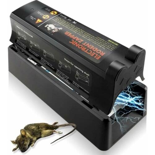 Plug Electric High Voltage Mouse Rat Trap Mouse Killer Electronic Rodent Mouse Zapper Home Use Pest Control