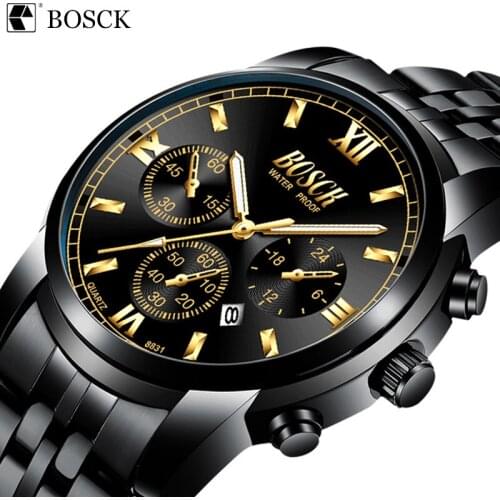 JOJO SCARLT Mens Waterproof Watch