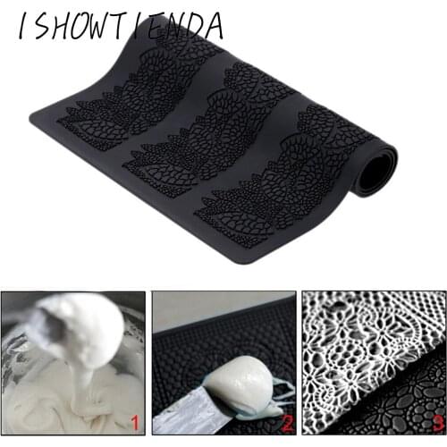 Lace Mould Silicone Mat Wedding Cake Mold Decoration kitchen gadgets and accessories tools magic cocina accesorio
