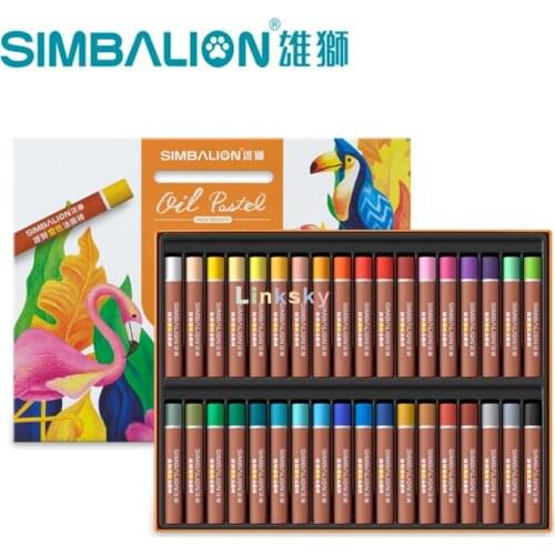 Simbalion Oil Pastels,Washable Drawing Crayons,Children Drawing Set, Smooth Blending Texture Drawing Supplies, Art Supplies