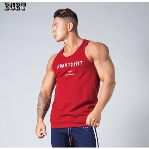 Muscle mens summer fitness sportswear quick-drying fashion outdoor running exercise mens vest brand mens clothing