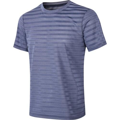 Fonoun Men Sport Running T-Shirt Fitness Quick-drying Breathable Ultra Light Loose F01216