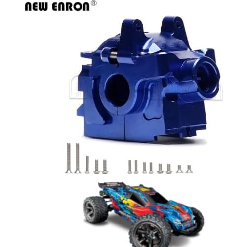 6881 Aluminum Front Gearbox Differential Housings Set for RC Car Crawler Part Traxxas 1/10 Hoss Rustler Slash Stampede XO-1 4X4