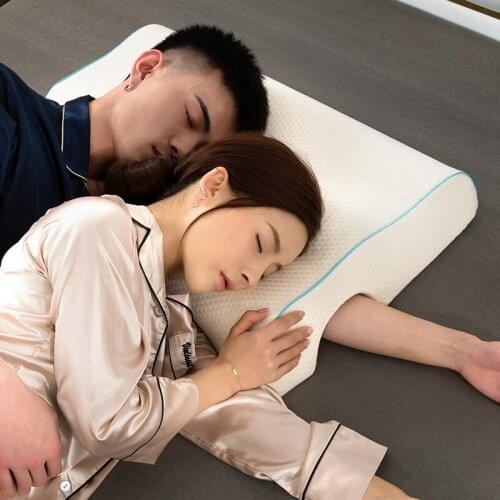 New Style Couple Pillow Slow Rebound Memory Pressure Pillow Anti-Hand Paralysis Pillow Duet Protection Cervical Pillow