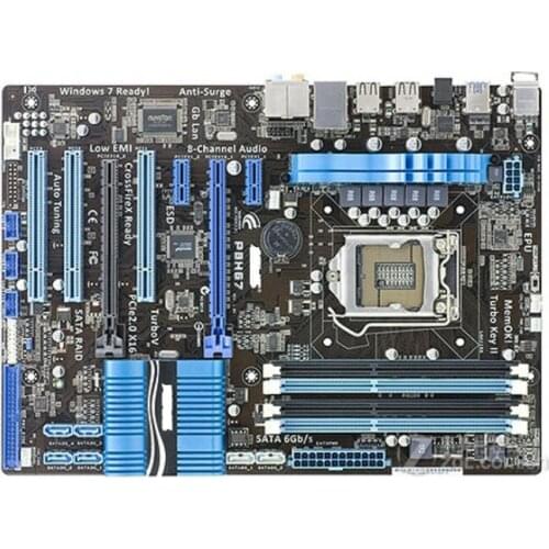 ASUS P8H67 original motherboard for DDR3 LGA 1155 for I3 I5 I7 CPU USB2.0 USB3.0 32GB H67 used Desktop Motherboard