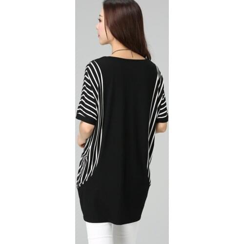 Oversized Women T Shirt 2020 Plus Size Tops Tee Shirt Femme Groot Tshirts Cotton Women Batwing Sleeve KJ024 ops ee shirts