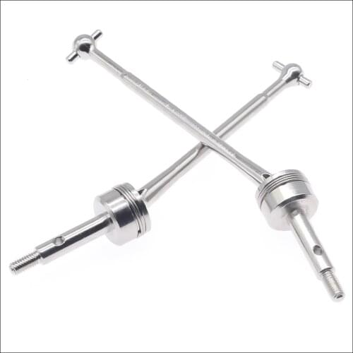 2pcs #45 hardened steel CVD drive shaft for rc 1/14 Wltoys 144001 buggy option hobby model car hop-ups parts