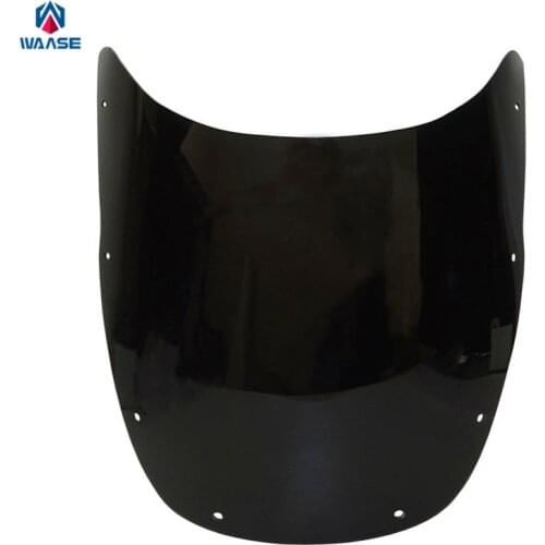 Waase For Kawasaki Ninja ZX-6R ZX6R 1995 1996 1997 Standard Windscreen Windshield Shield Screen Dark Smoke