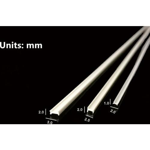 10PC ABS Plastic Model H Special Modelling length of 25cm Building Model landscape layout and DIY materials