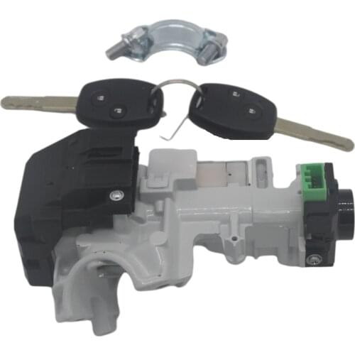 IGNITION SWITCH LOCK BARREL TRANS 2 KEYS WITH 46 CHIP FOR HONDA CIVIC 06-08