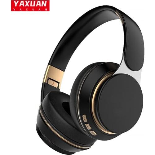 Bluetooth Headphones, with Microphone Headset Hi-Fi Stereo Deep Bass,for Sports music Travel ps4 PC Cellphones Wireless Headset