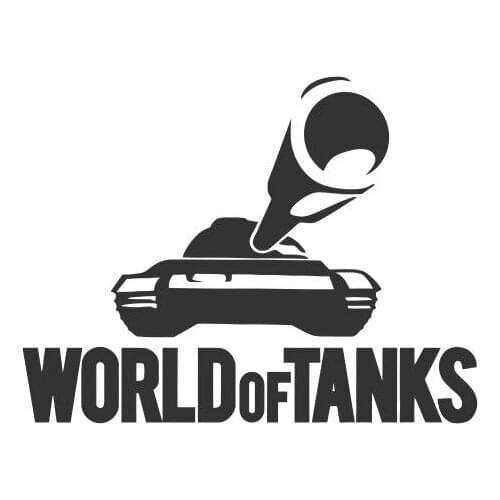 Warfare Combat Tool Fearful Tank Vinyl Car Decals For Car Front Windshield Decoration Art Vinyl Mural FA259