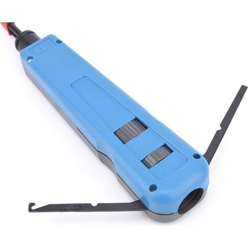 CHENJ 110 Terminal Punch Down Impact Krone Network Cable Insertion Tool Stripper Set
