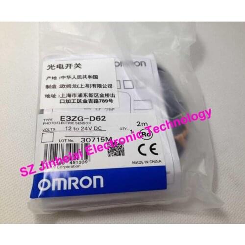 New and original E3ZG-D62 OMRON Photoelectric switch Photoelectric sensor 2M 12-24VDC