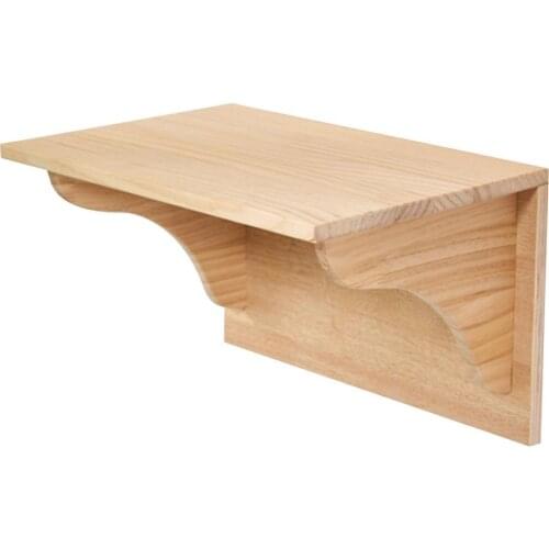 Cat Climbing Frame Stratch Board Wood Cat Jumping Platform DIY Pet Furniture Kitten Springboard Wall Mounted Cat Toy