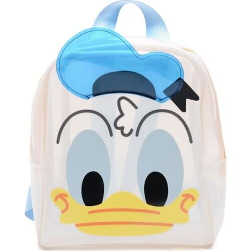 NEW Disney Donald Duck children backpack cute kindergarten jelly small school bag super fire wild backpack boys and girls
