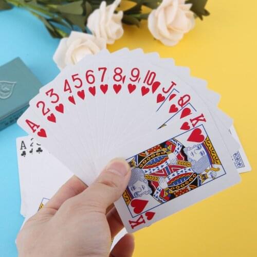 Secret 1set Marked Poker Cards Perspective Playing Cards Magic Props Simple But Unexpected Magic Tricks