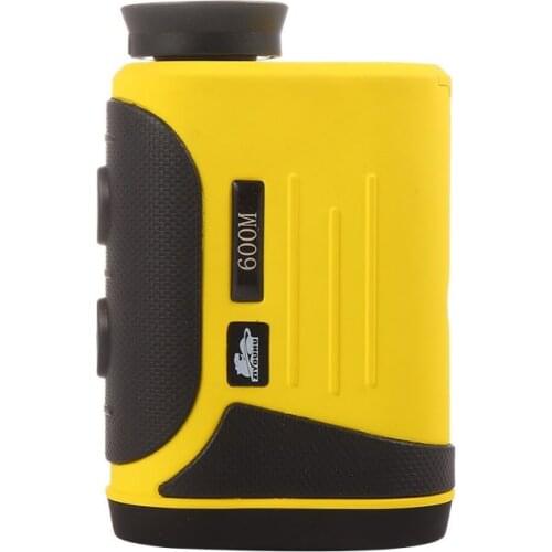 ZIYOUHU Professional Golf Laser Rangefinder 600m Hunting Range Finder Monocular With Vibrate Distance Correction Yellow