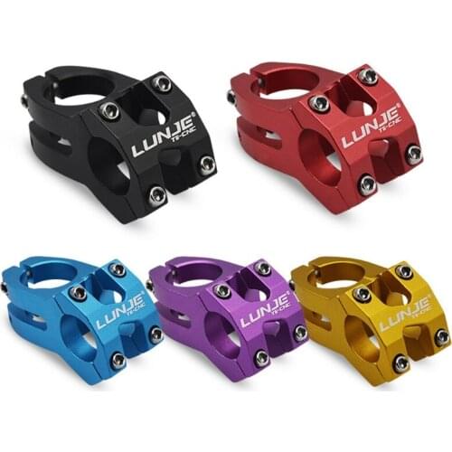 Aluminum Alloy Stem MTB Colorful Downhill Stem Short Handlebar Stem G99D
