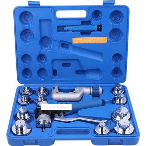 New Upgrade VHE-42B Hydraulic Tube Expander Kit Pipe Expanding Tool Set Air Conditioning Copper Tube Expander Refrigeration Tool
