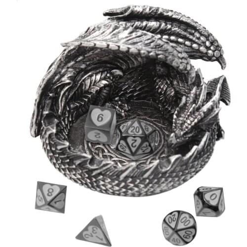 Dungeons DND Dice Tray Board Game Dragon Dice Display Tray Household Ashtray