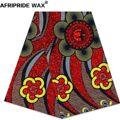 Latest african print fabric AFRIPRIDE africa ankara print 100% high quality cotton traditional batik craft fabric A18F0696