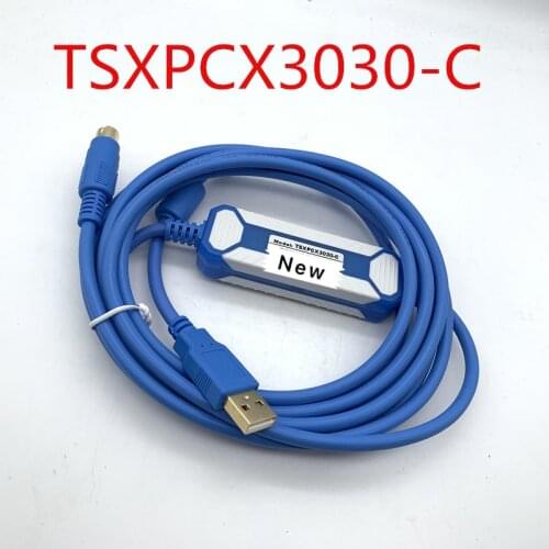 TSXPCX3030-C USB Programming Cable Suitable Modicon TSX PCX3030 Series PLC 2.5m