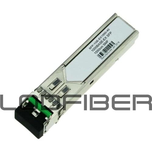 LODFIBER SFP-1GE-EX1550-40 J-u-n-i-p-e-r Networks Compatible 1000BASE-EX SFP 1550nm 40km DOM Transceiver