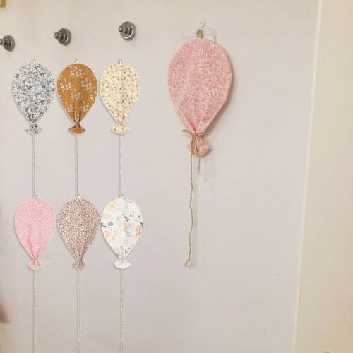 W3JE Cute Balloon Wall Hanging Ornaments Cotton Kids Room Decorations Home Decor