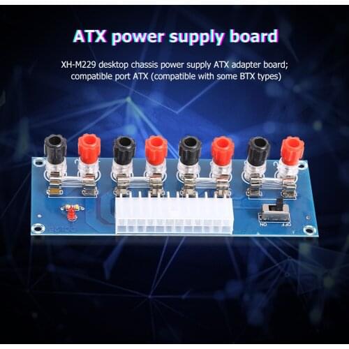 XR-M229 ATX Power Supply Module for Desktop Chassis PC Case Power Patch Output Panel Board Power Supply Module