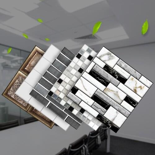 3d Brick Wall Sticker Cover Wallpaper Diy Self-adhesive Decorative Foam Waterproof Childrens Room Kitchen Sticker