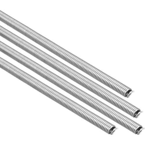 Uxcell 4pcs Heating Element Coil Wire Kiln Furnace Heater Wire 6.3x820mm 7.2x800mm 7x750mm 5.6x480mm AC220V 1200W 2500W 3000W