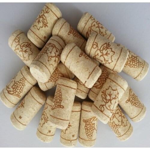 50pcs/lot RED Wine Cork Stopper Reusable Creative Functional Sealing Wine Cork Champage Bottle Cover Cap 21*37mm