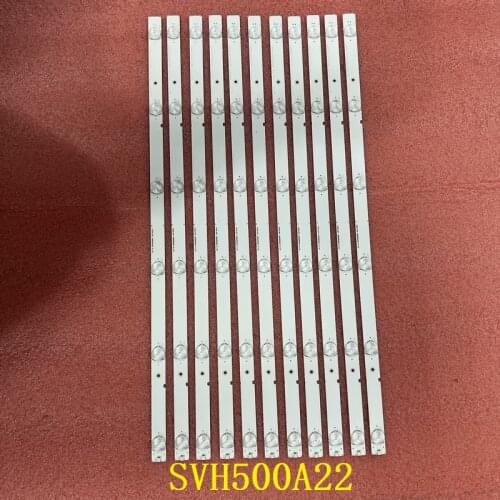 New 5set=55 PCS 6LED 560mm LED backlight strip Replacement for LBM500P0601-R-1 LED50K20JD LED50K320U