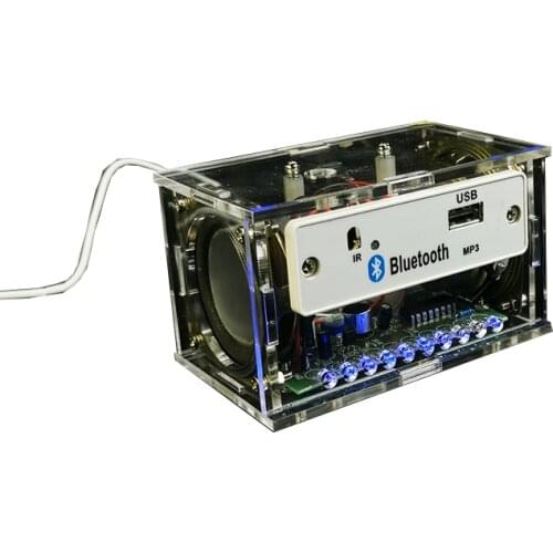 Bluetooth-compatible Speaker Kit Electronic Production DIY Assembly Parts Power Amplifier Speaker Kit