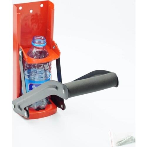 Free Shipping 500ml Plastic Bottle crusher Plastic Bottle Crushing Machine also suitable for 16oz&12oz*8oz cans&tins use