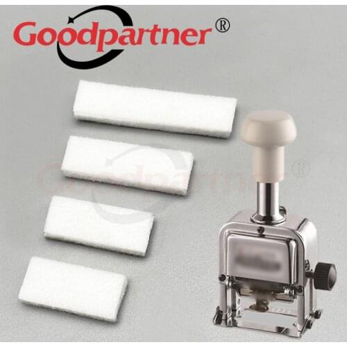 Goodpartner Numbering Machine Refill Ink Felt Pad Sponge 3 5 6 7 8 9 10 12 13 15 Digits