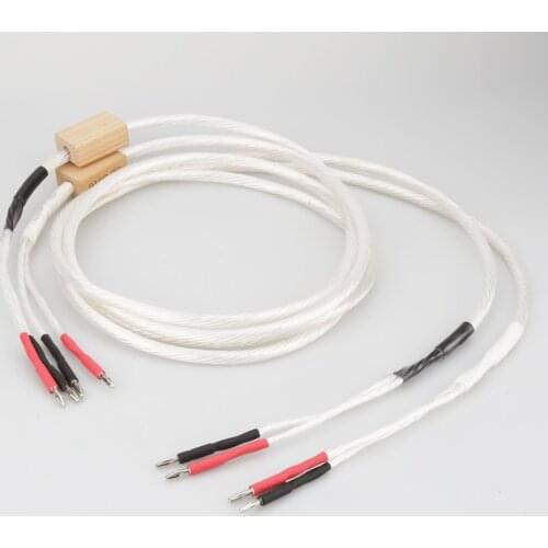 Free shipping 1 pair Odin speaker cable, Odin Supreme Reference loudspeaker cable ,wire with banana plug
